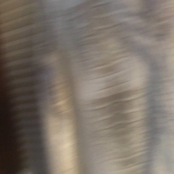 GREY AND WHITE SEE THROUGH BUTTON DIWN SHIRT - Picture 2 of 4